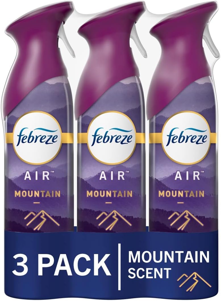 Febreze Air Mist Spray - Mountain Scent 3 Count