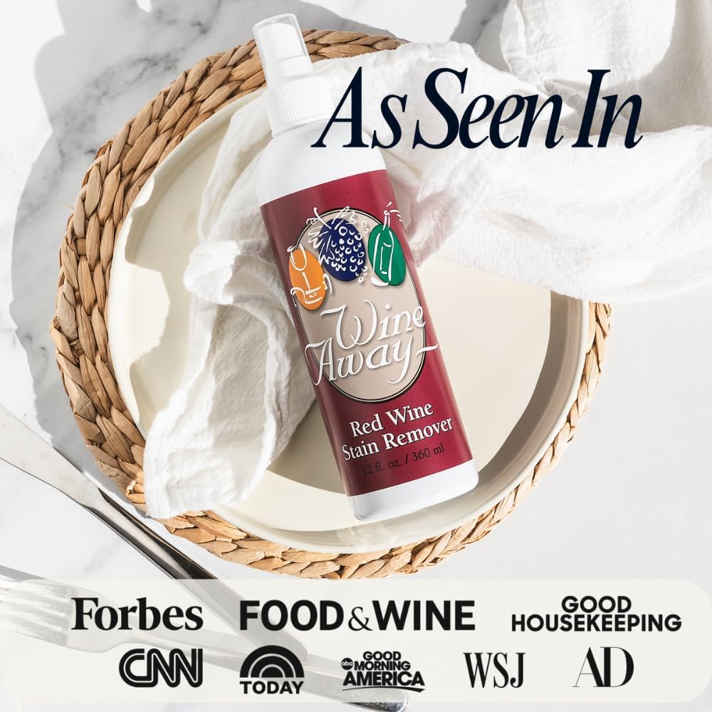 Wine Away Red Wine Stain Remover 12 Ounce Set of 3