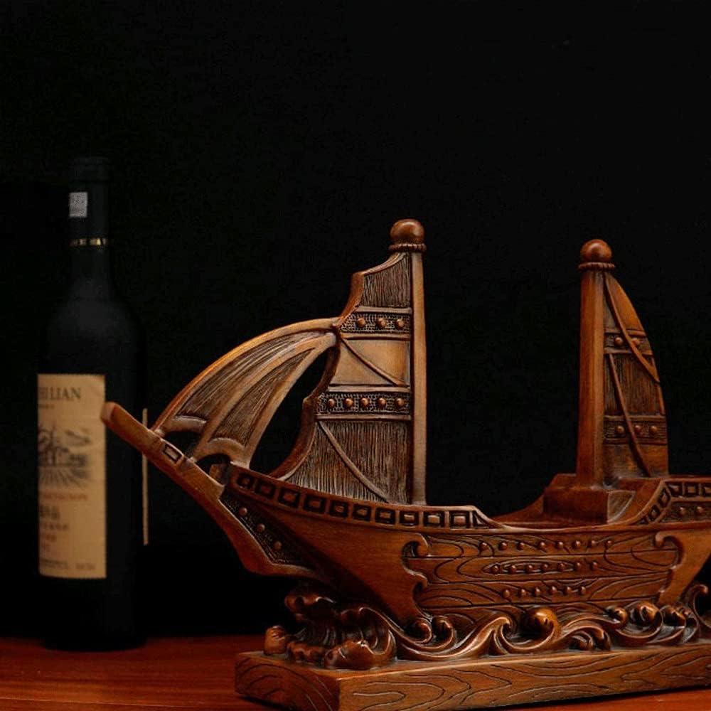 Modern Sailing Wine Rack for Living Room and Bar