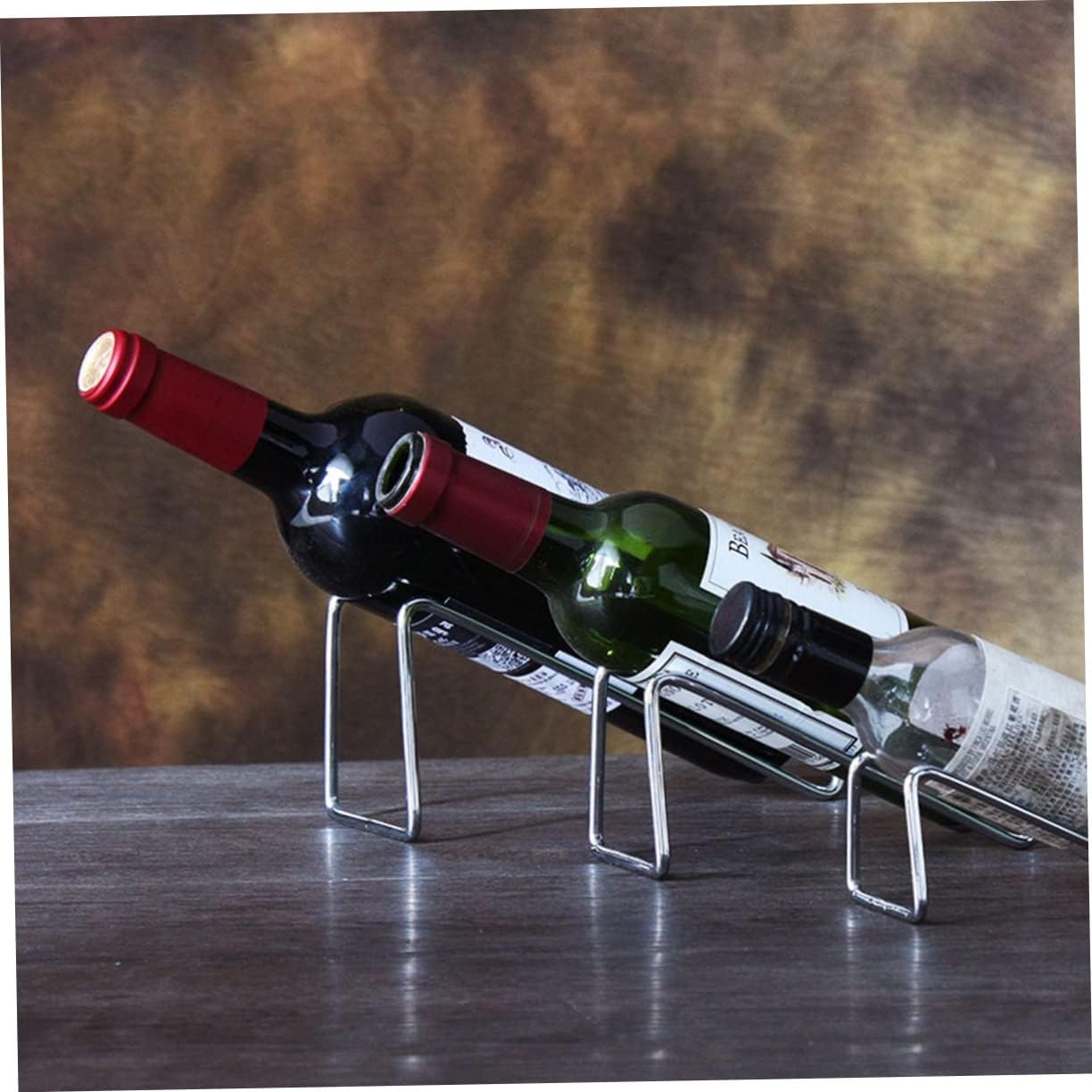 Iron Wine Rack Wall-Mounted Storage Holder