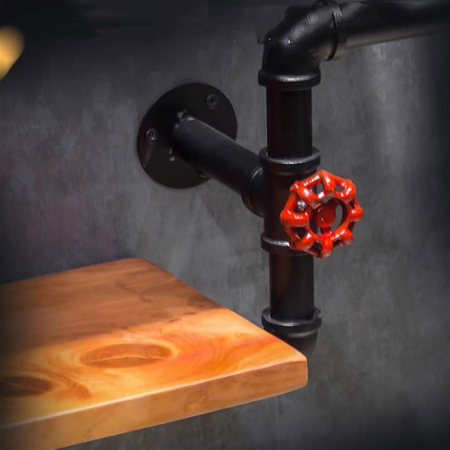 DYPA-AF12 Industrial Style Wine Rack for Kitchen and Home