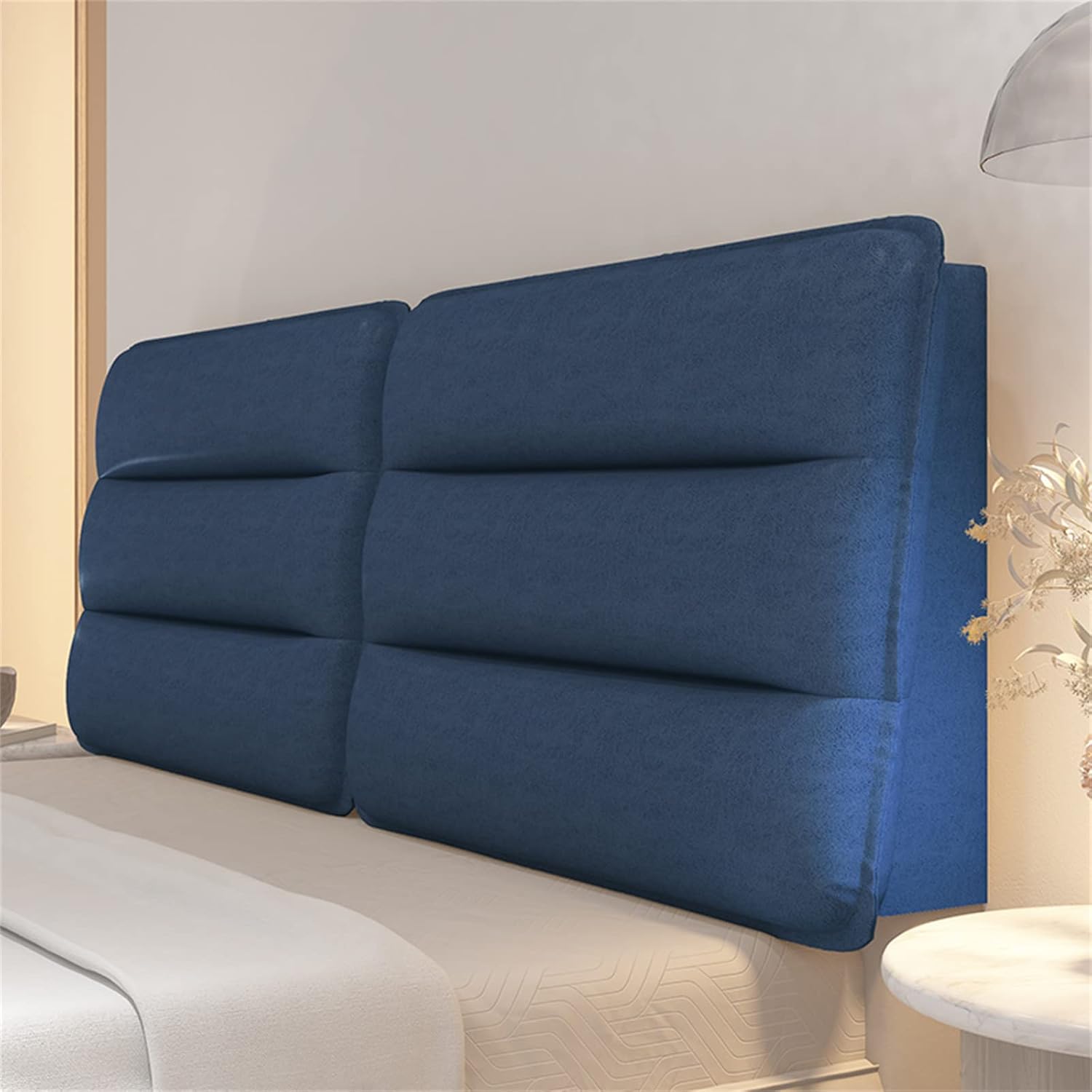 Headboard Pillow Backrest Large Upholstered Bed Cushion