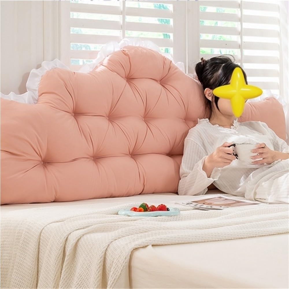 WKSPOO Headboard Pillow Wedge for Bed and Sitting 1