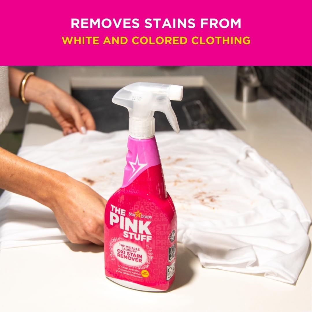 The Pink Stuff Miracle Oxi Stain Remover Spray 500ml