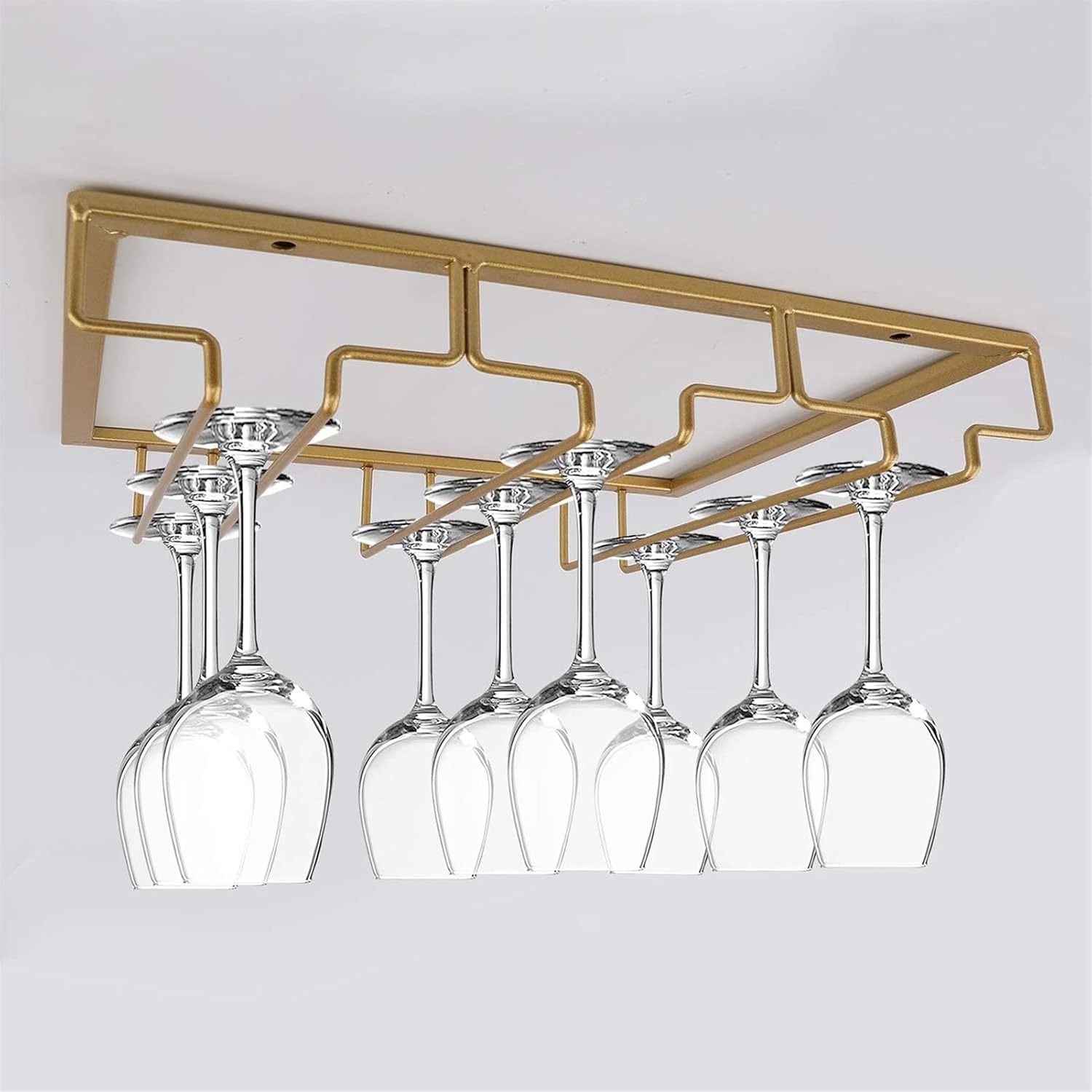 ZJDYDY 4 Slot Wine Glass Rack for Kitchen