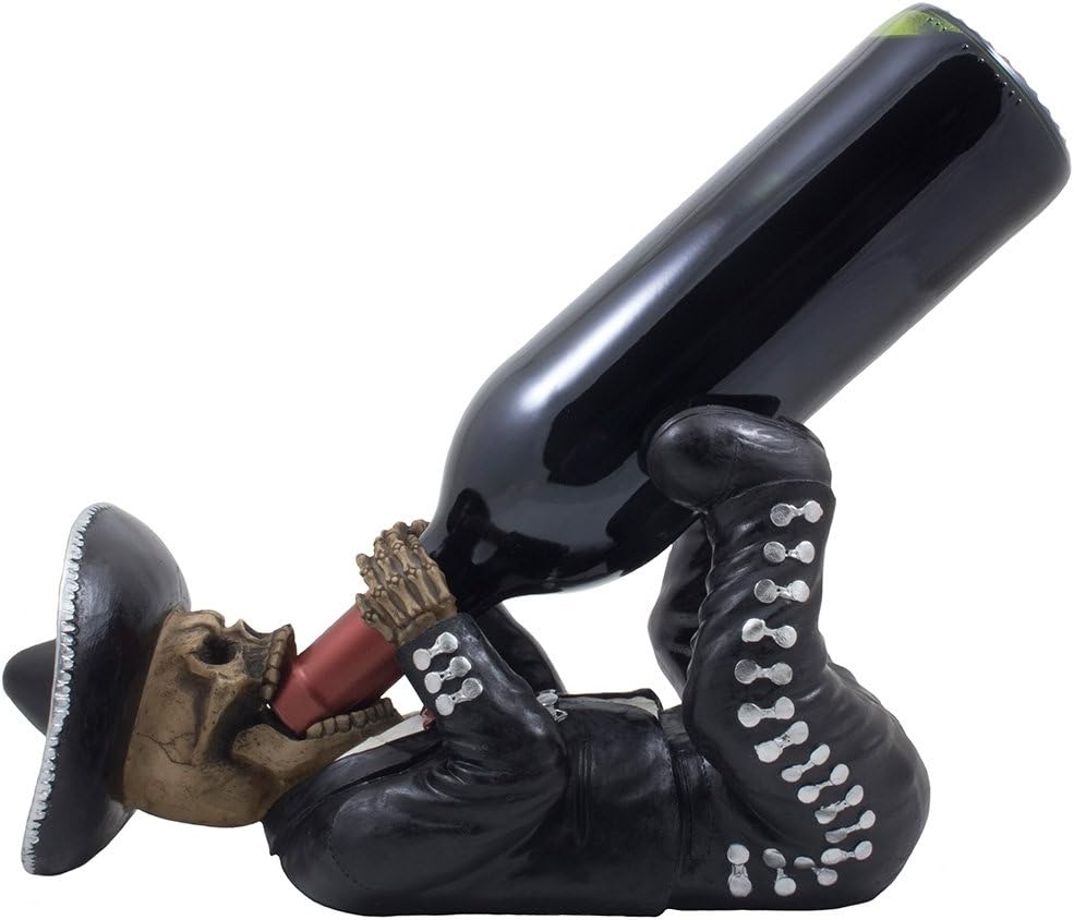 Dia de Los Muertos Skeleton Wine Rack Holder