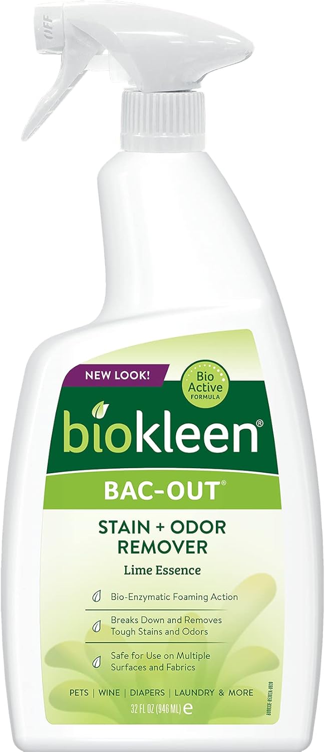 Biokleen Bac-Out Enzyme Stain Remover 32 Ounce