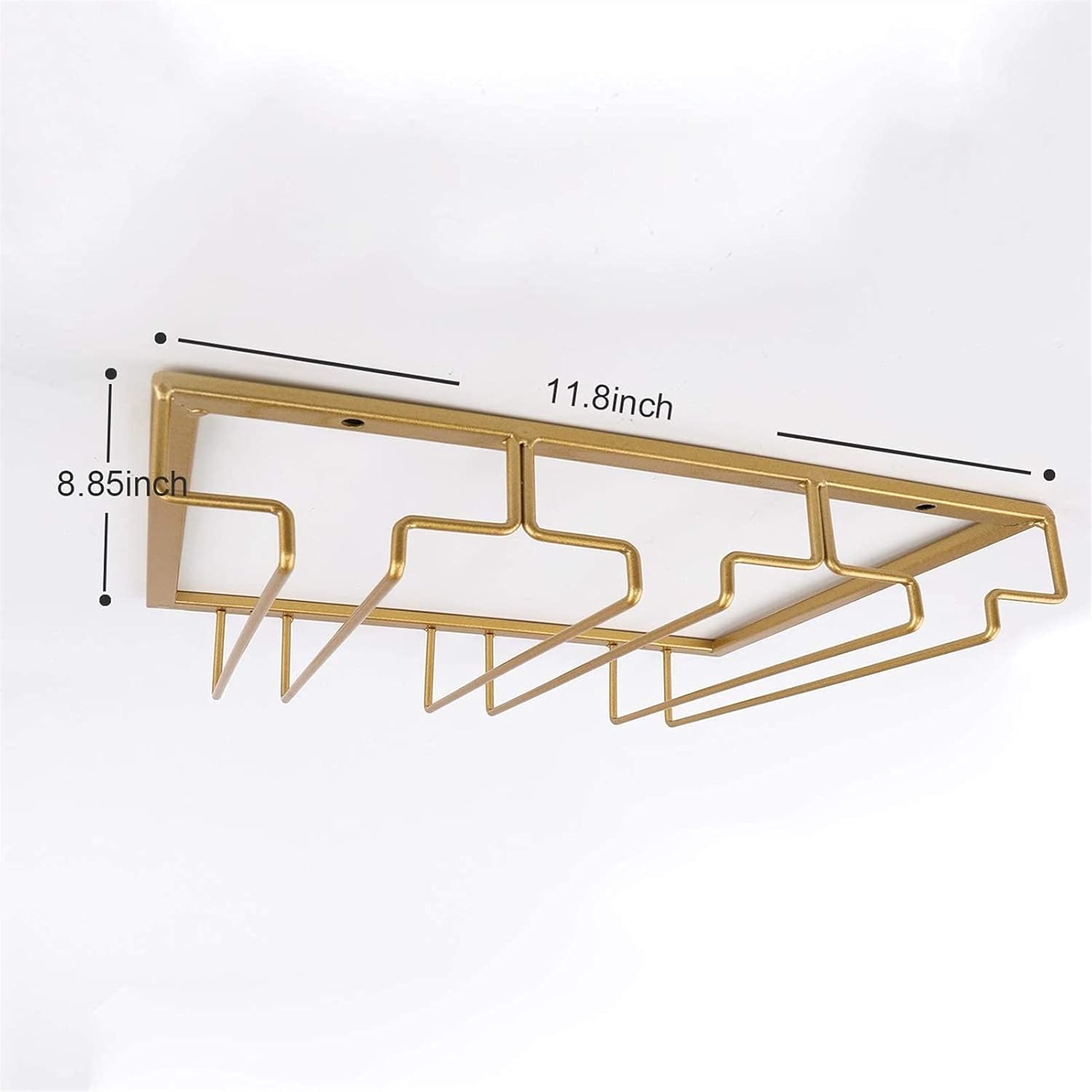 ZJDYDY 4 Slot Wine Glass Rack for Kitchen