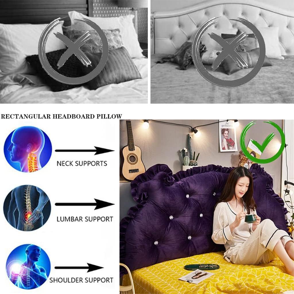 ZZYK Reading Support Pillow Extra Large Wedge Pillow