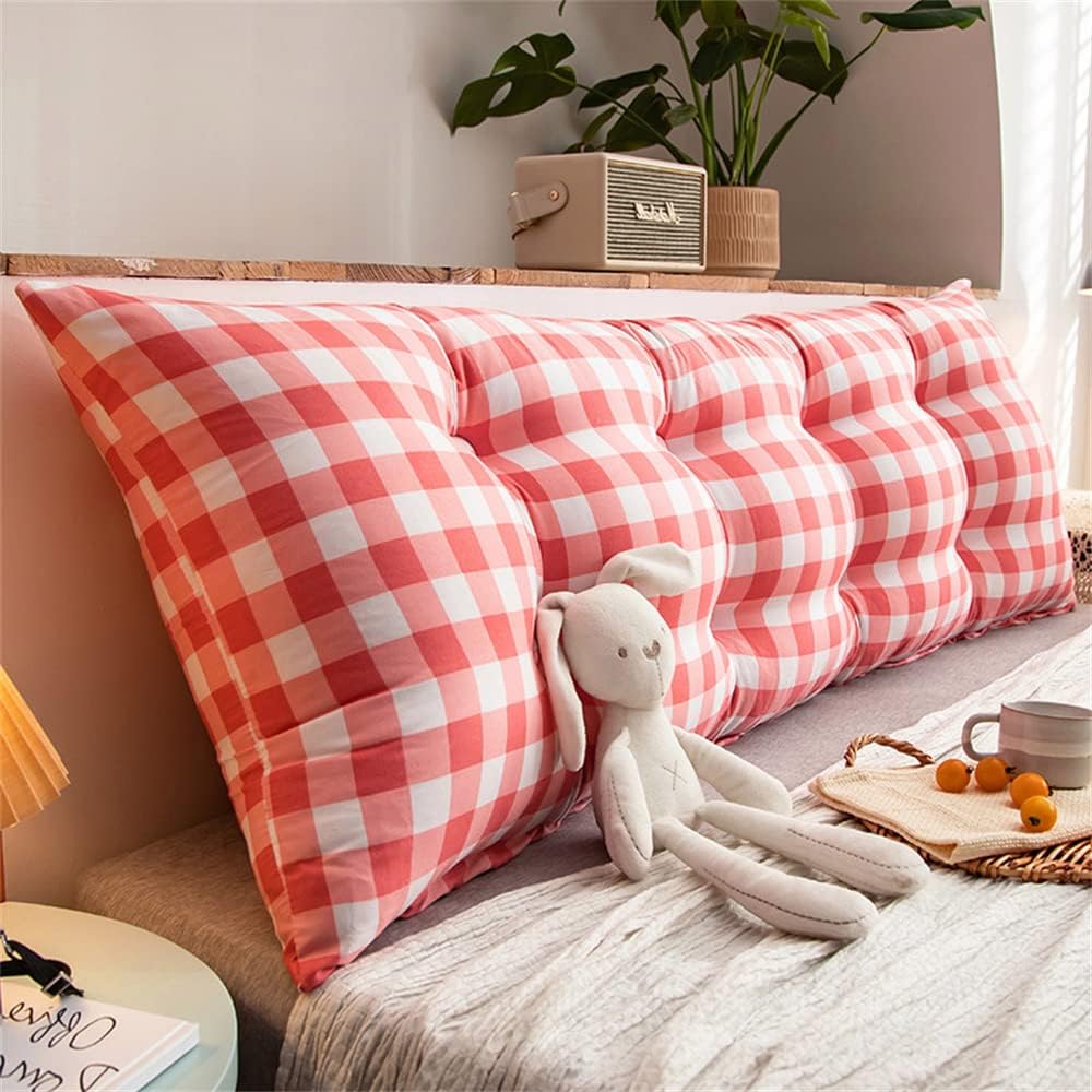 ZZYK Cotton Reading Pillow with Removable Cover 47 Inch