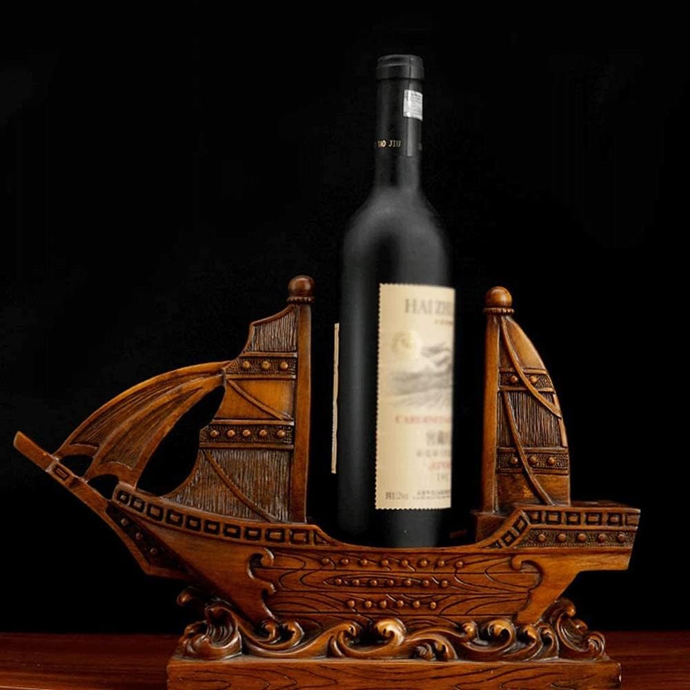 Modern Sailing Wine Rack for Living Room and Bar