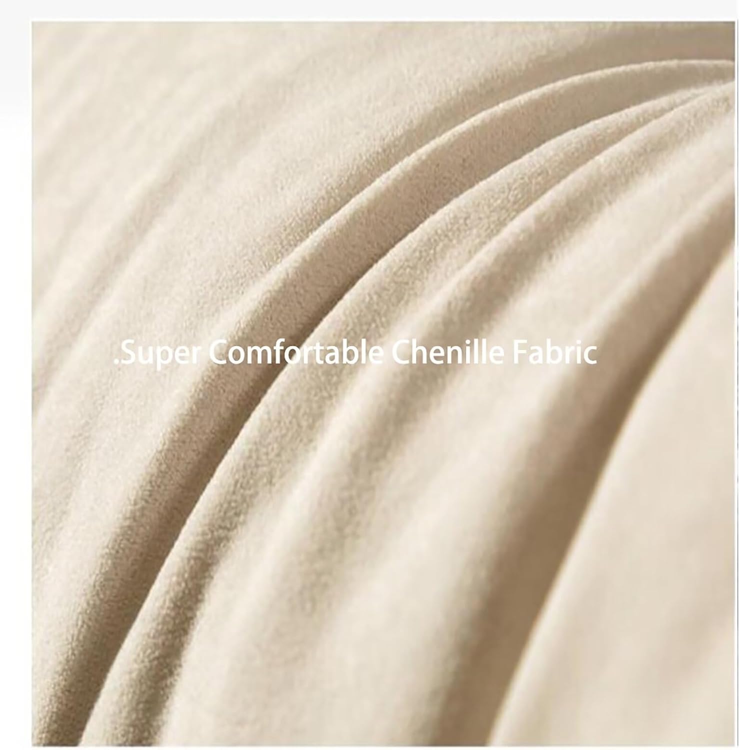 TESICA White Wedge Pillow for Headboard and Bed Rest