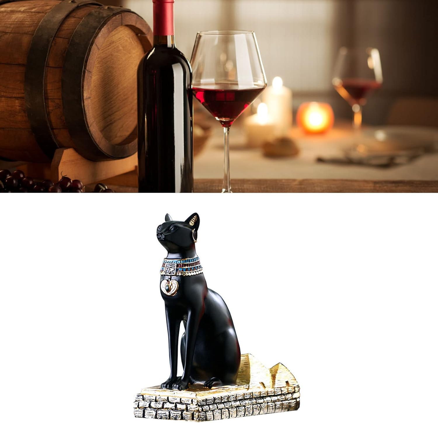 Tyenaza Wine Bottle Holder Tabletop Wine Rack