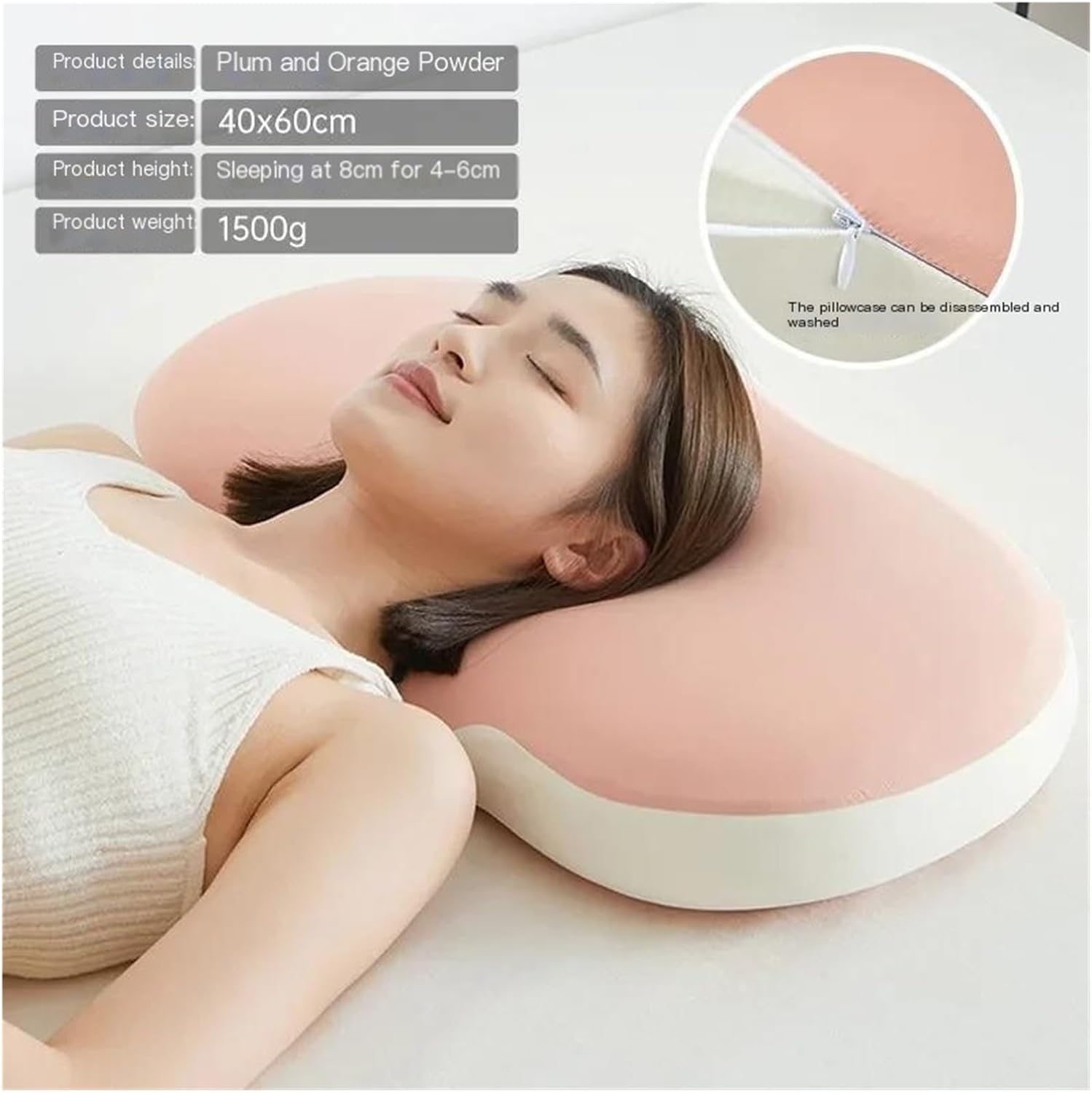 PTAWAA Pillow Nap Memory Cotton Slow Rebound Neck 1