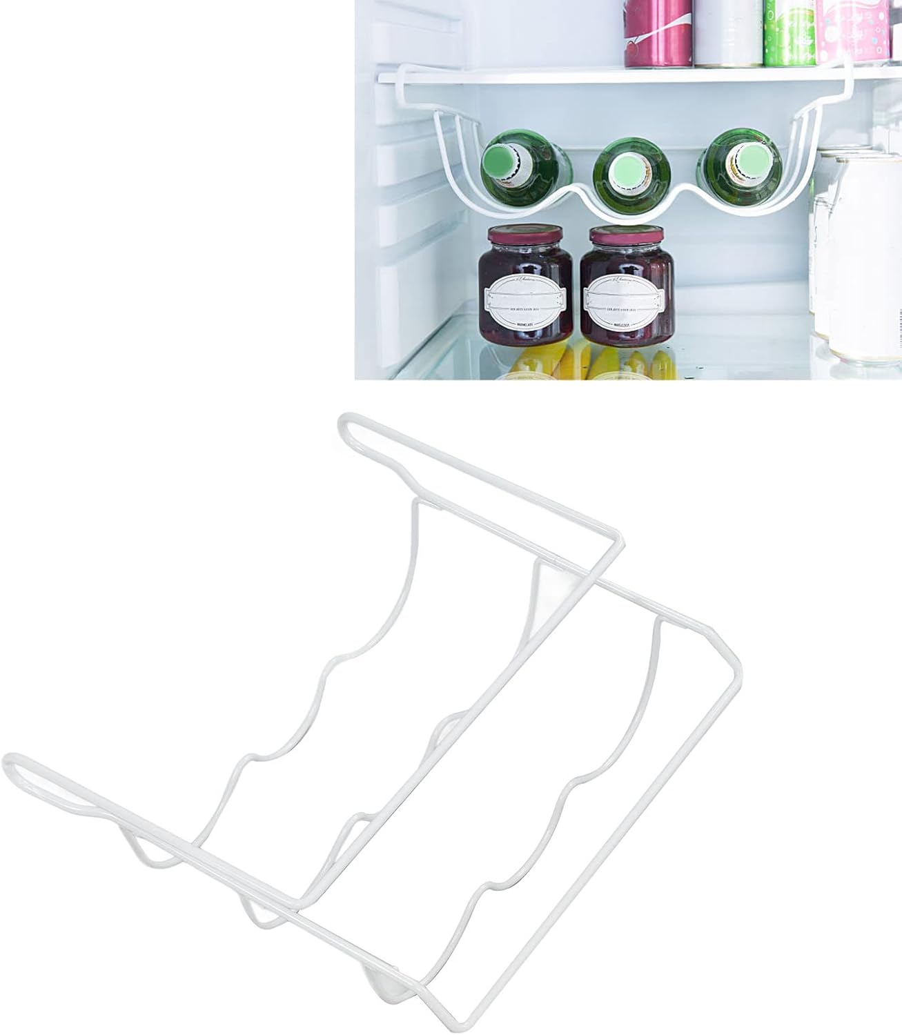 Fridge Wine Holder 13x12x45in Thickened Metal