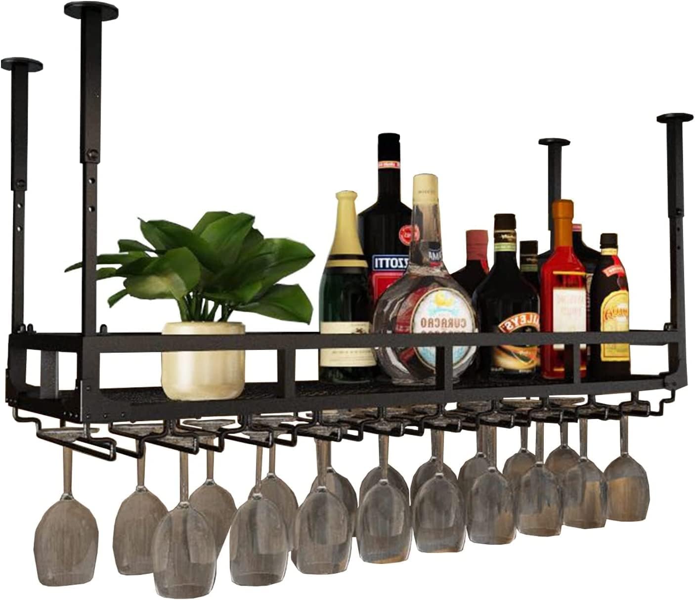 IOCCIOBB Wall-Mounted Wine Rack Holder