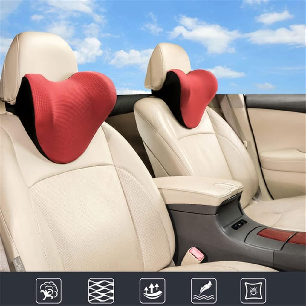 UOHLCX Mesh Headrest Seat Cushion with Memory Foam