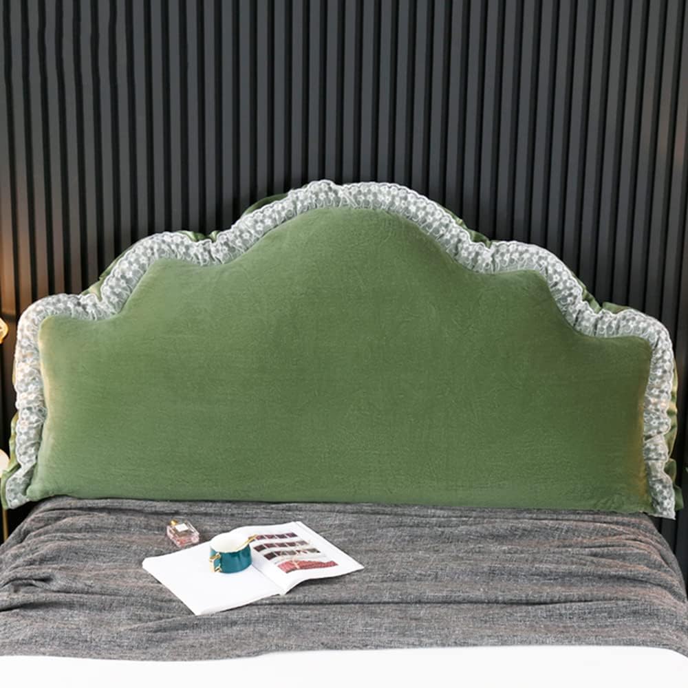 ZZYK Fleece Headboard Cushion - 47 Large Removable Reading Pillow