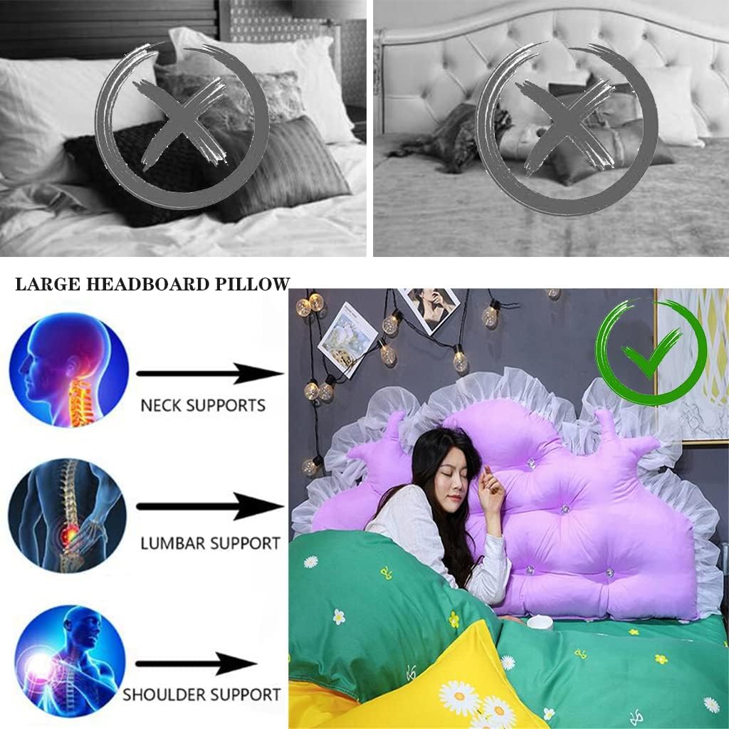 ZZYK Large Back Cushion with Removable Cover 1