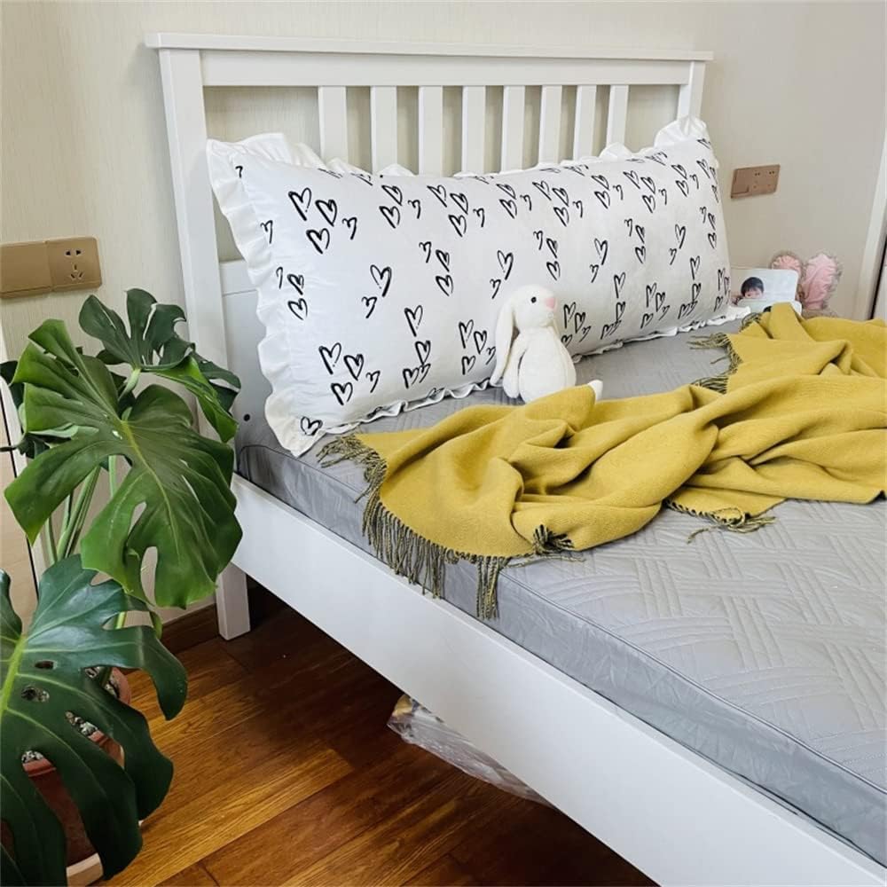 ZZYK Extra-Large Reading Pillow with Soft Fleece Cover