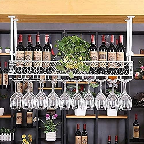 QHCS Wine Shelf Wall Mount 80-25cm Hanging Iron Rack