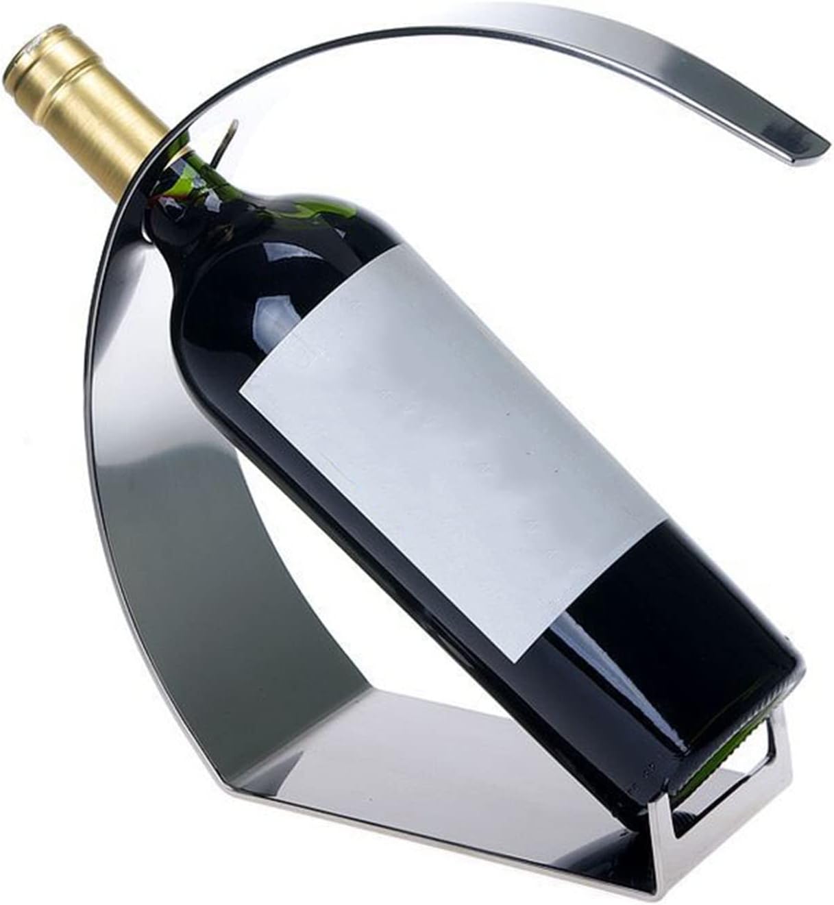 JUSHZ Tabletop Wine Rack Stainless Steel