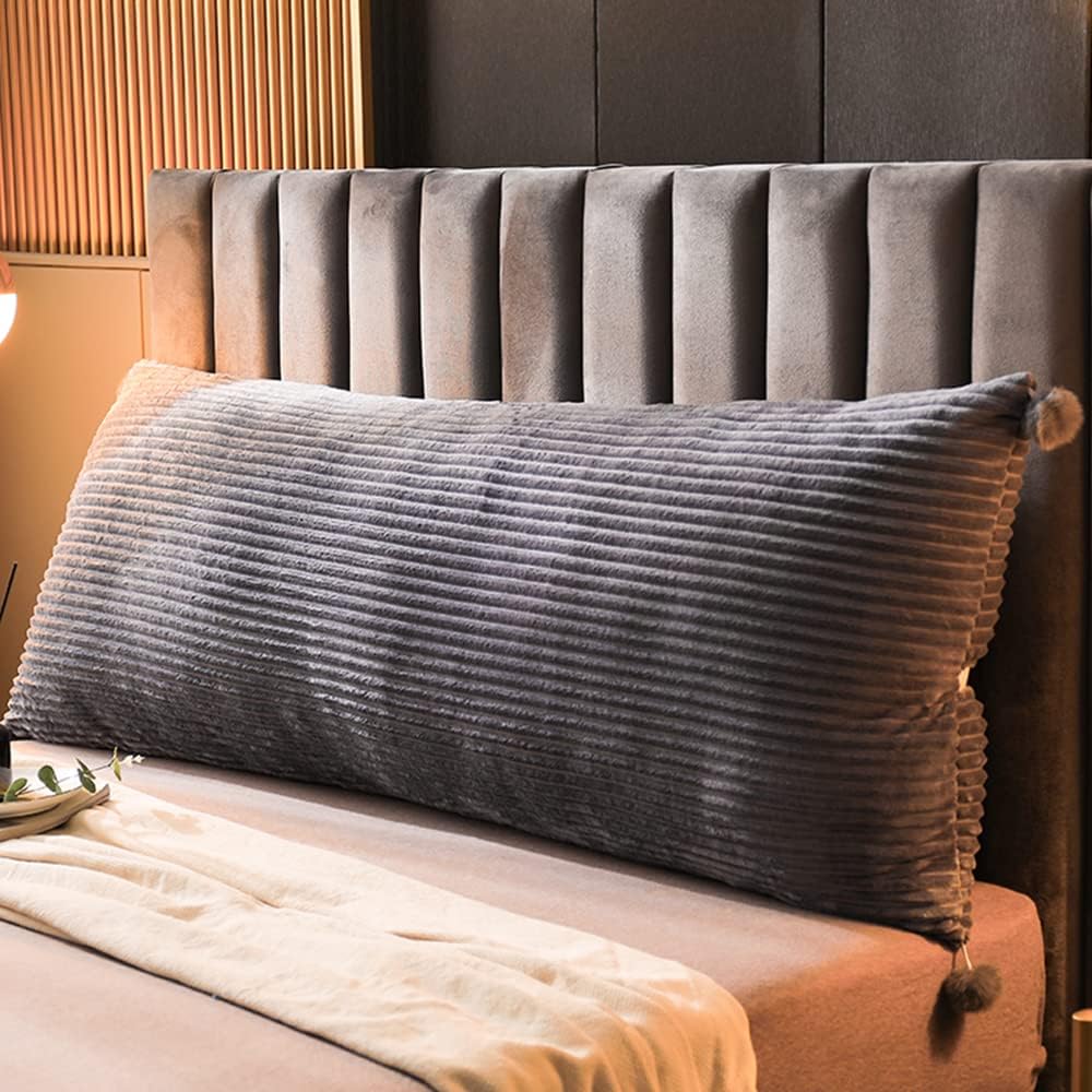 ZZYK Velvet Reading Pillow with Removable Cover