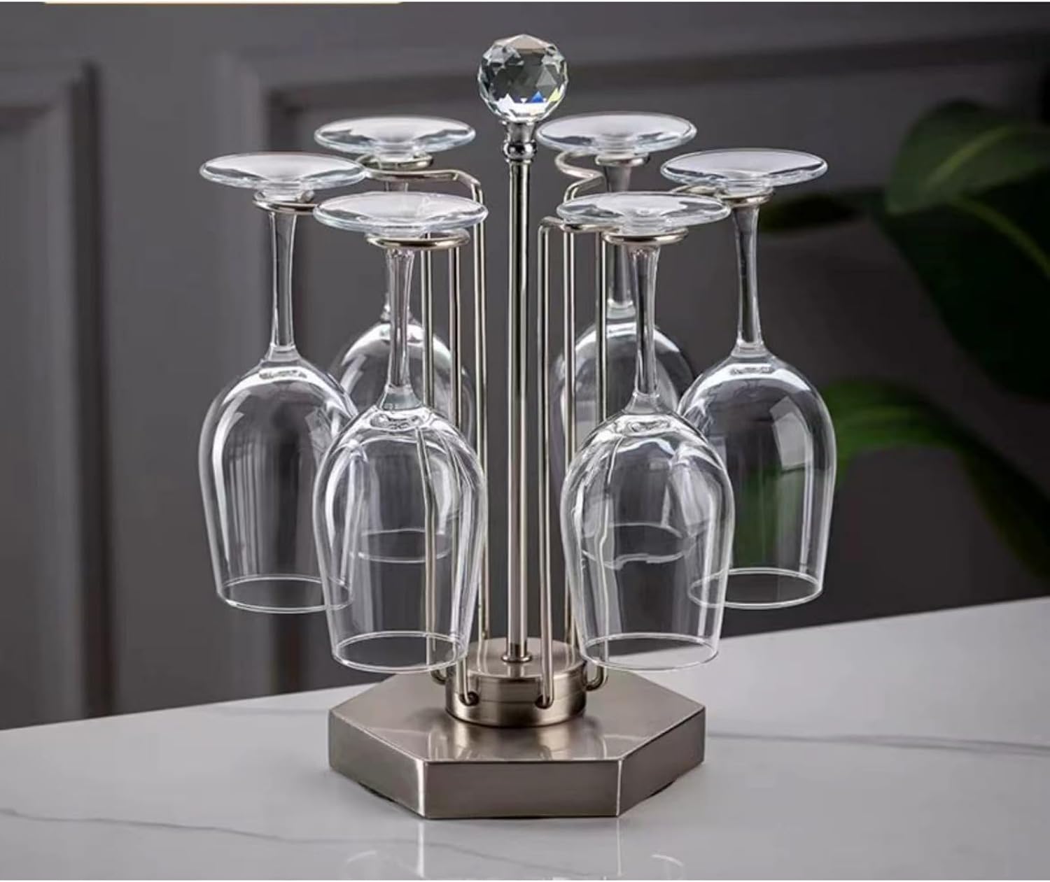 JOASIS Wine Glass Holder Iron Stemware Rack 1