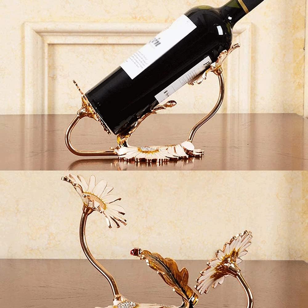 AITIAN Enamel Wine Rack Freestanding Kitchen Decor