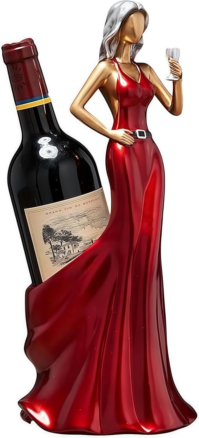 Elegant Single Wine Bottle Holder for Home Decor