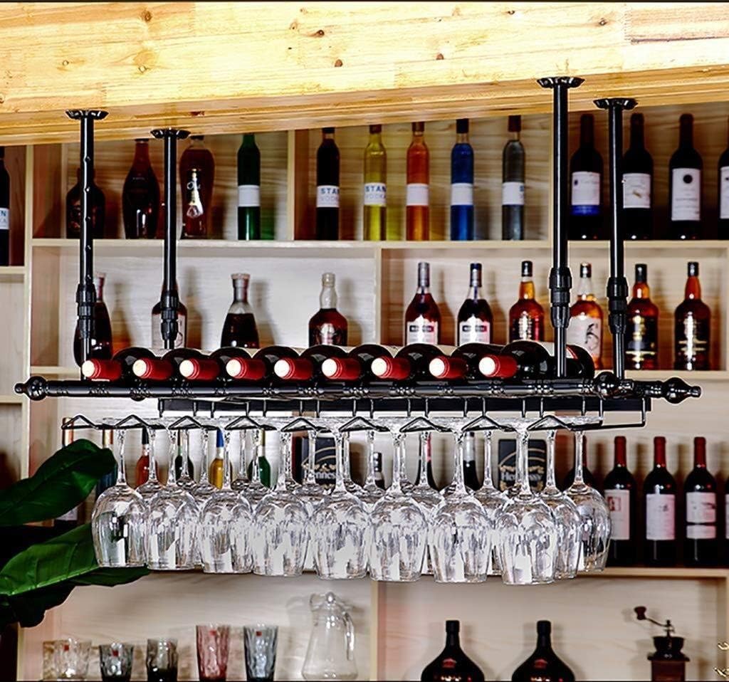 KOHARA Wall-Mounted Wine Rack for Home Bar Storage