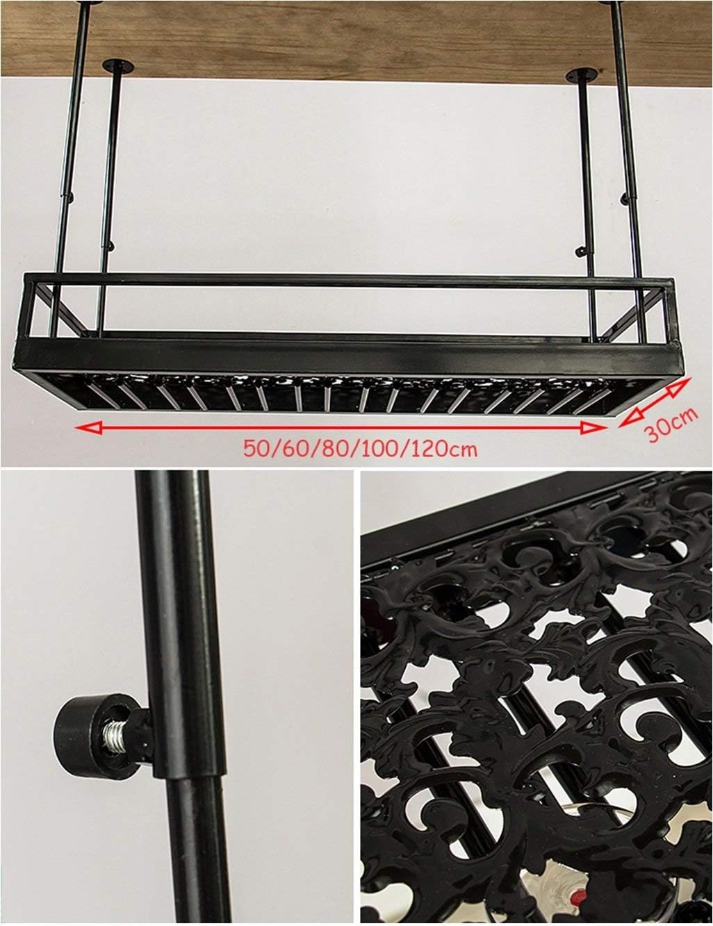 KOHARA Wall-Mounted Wine Rack 220mm x 300mm