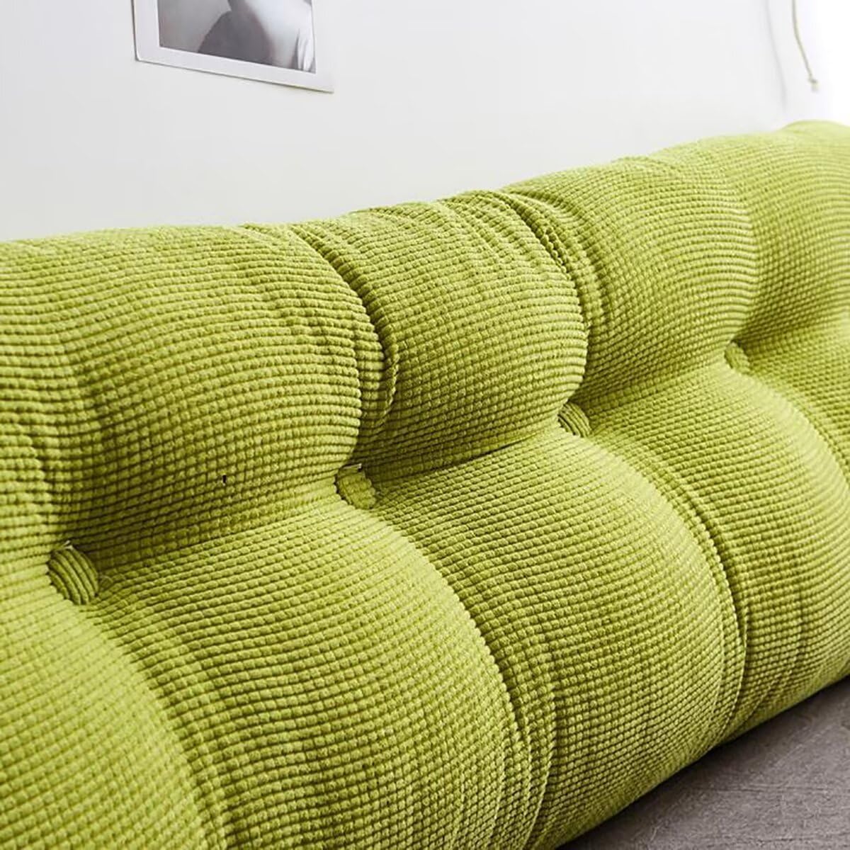 TESICA Triangular Headboard Pillow 39x20x8in