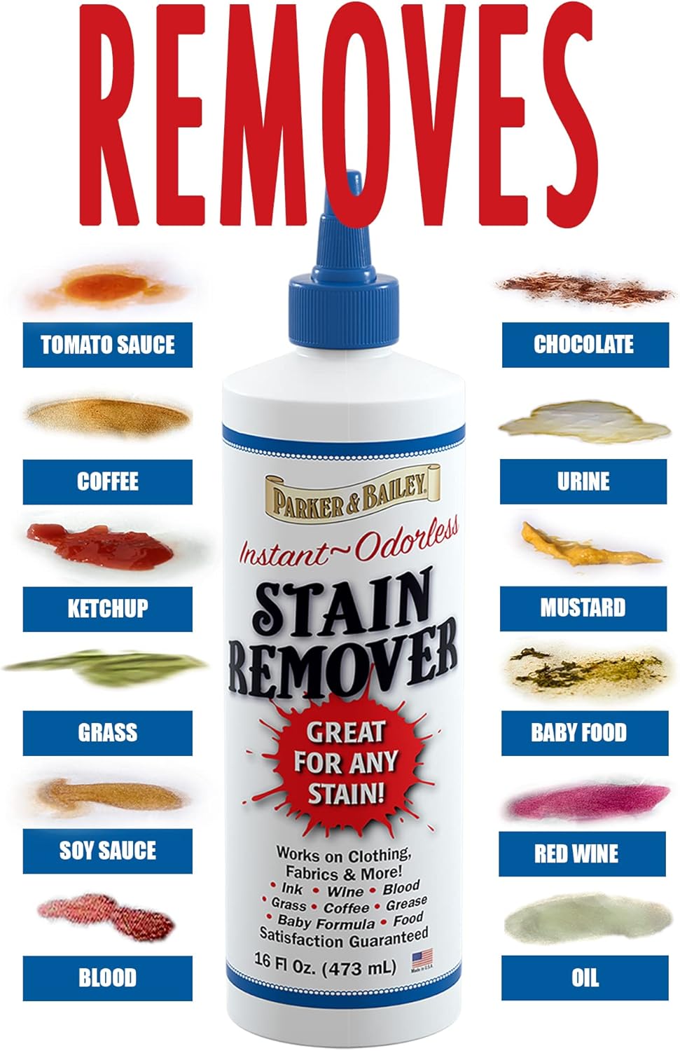 Parker and Bailey Blood Stain Remover 16oz