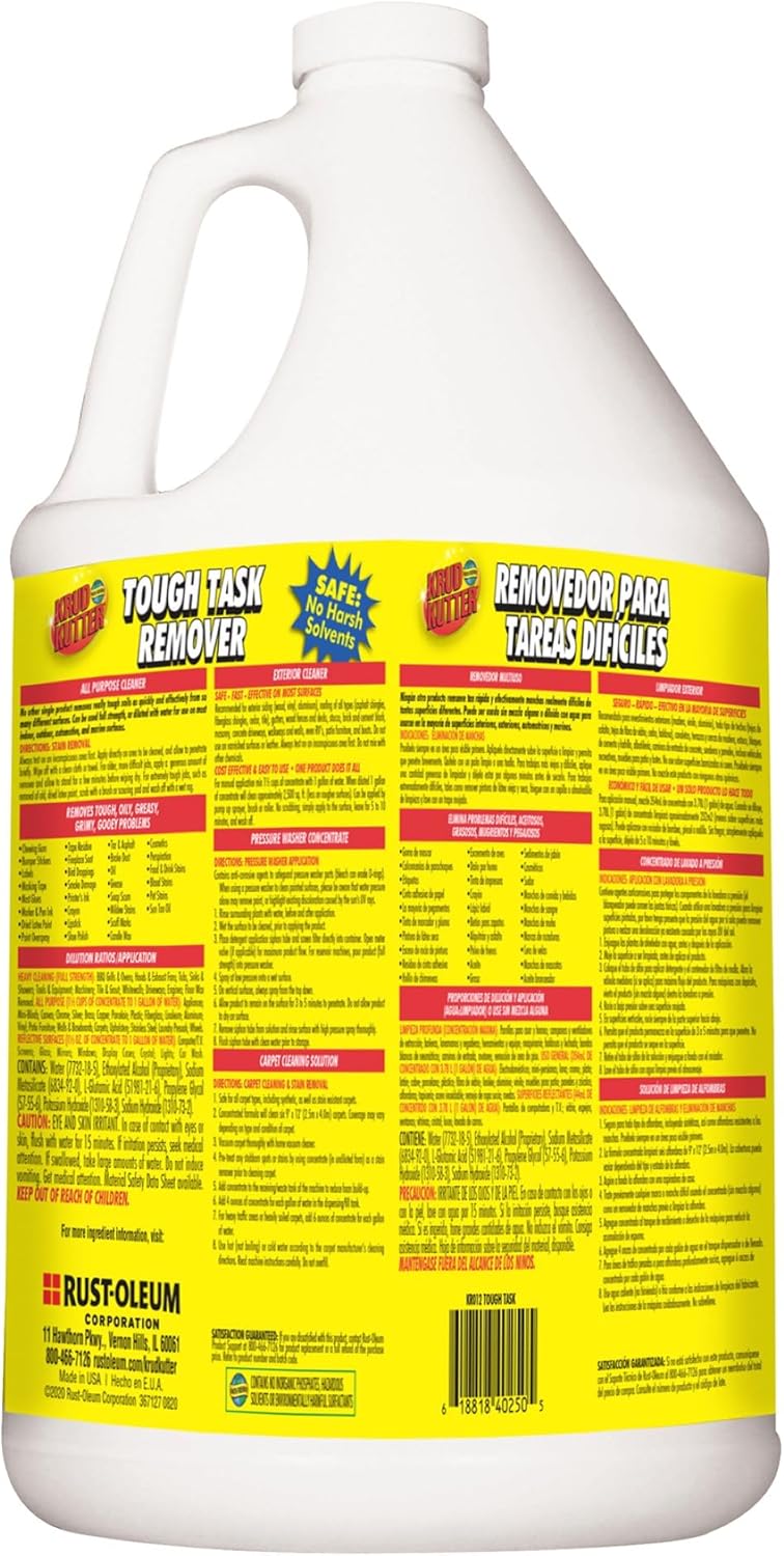Krud Kutter KR012 All Purpose Stain Remover 128 Ounce
