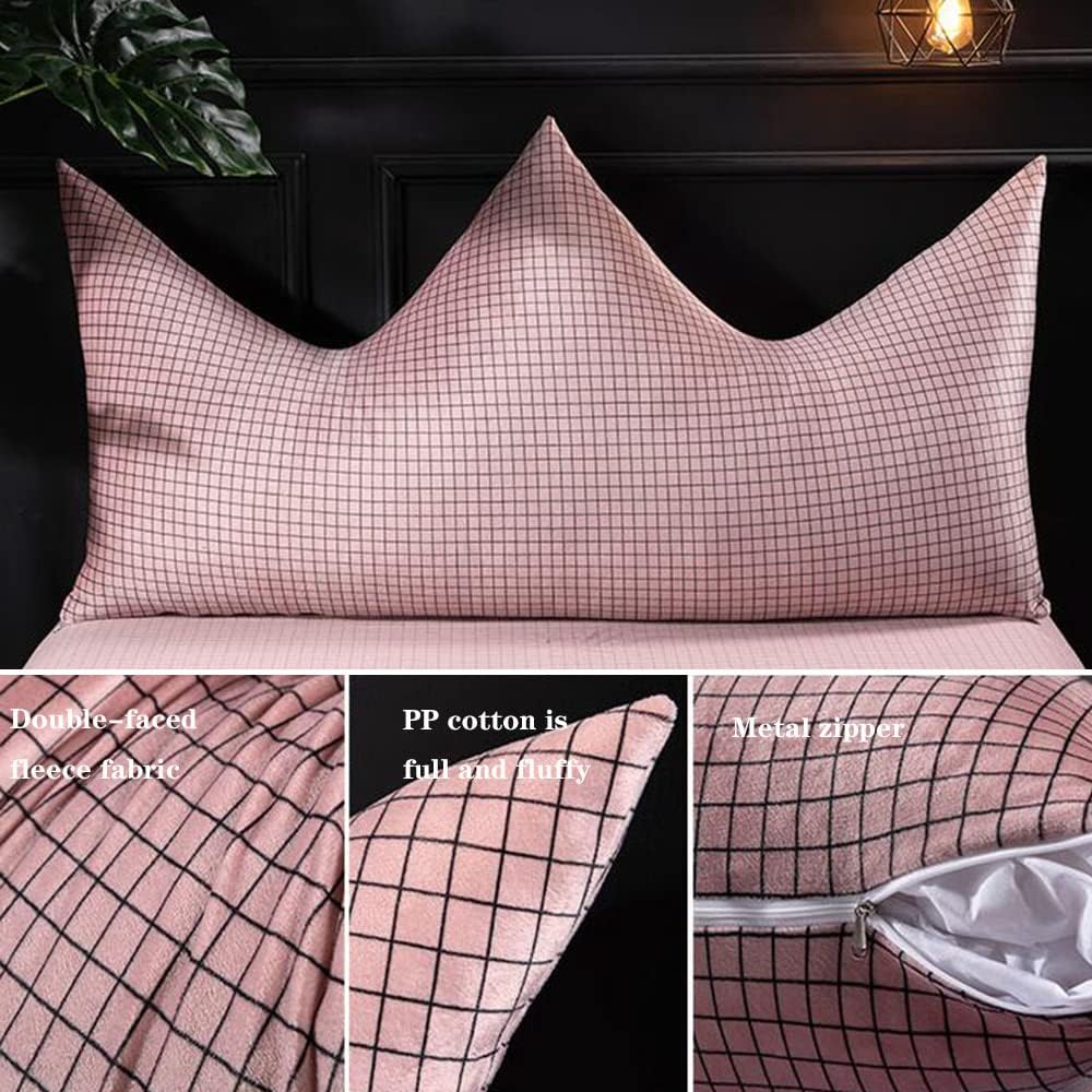 ZZYK King Headboard Cushion 354 Extra-Large Reading Pillow