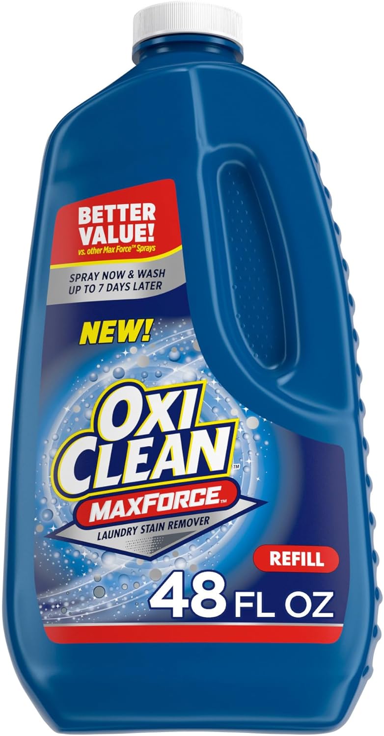 OxiClean Max Force Laundry Stain Remover Spray Refill 48 fl oz