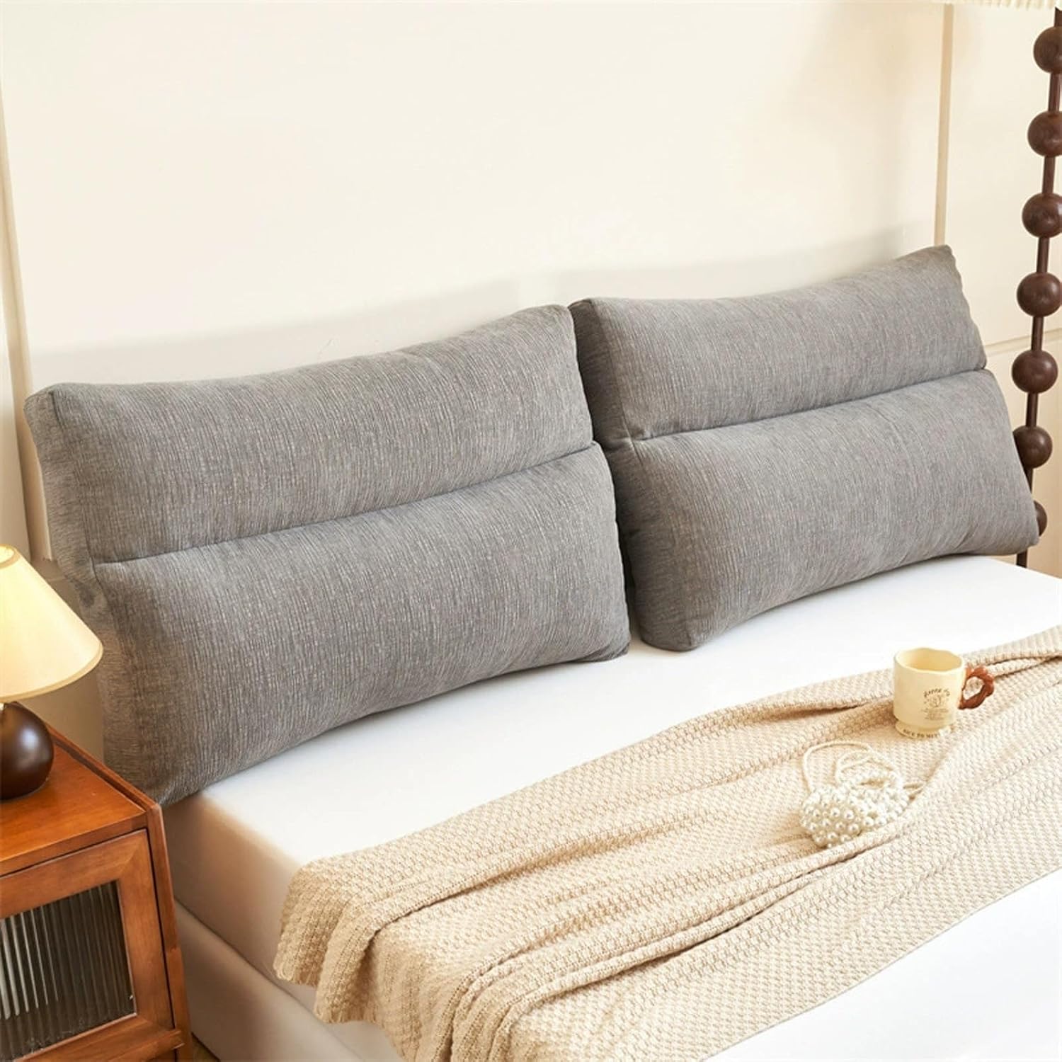yonwait Extra Thick Back Pillow for Couch Bed