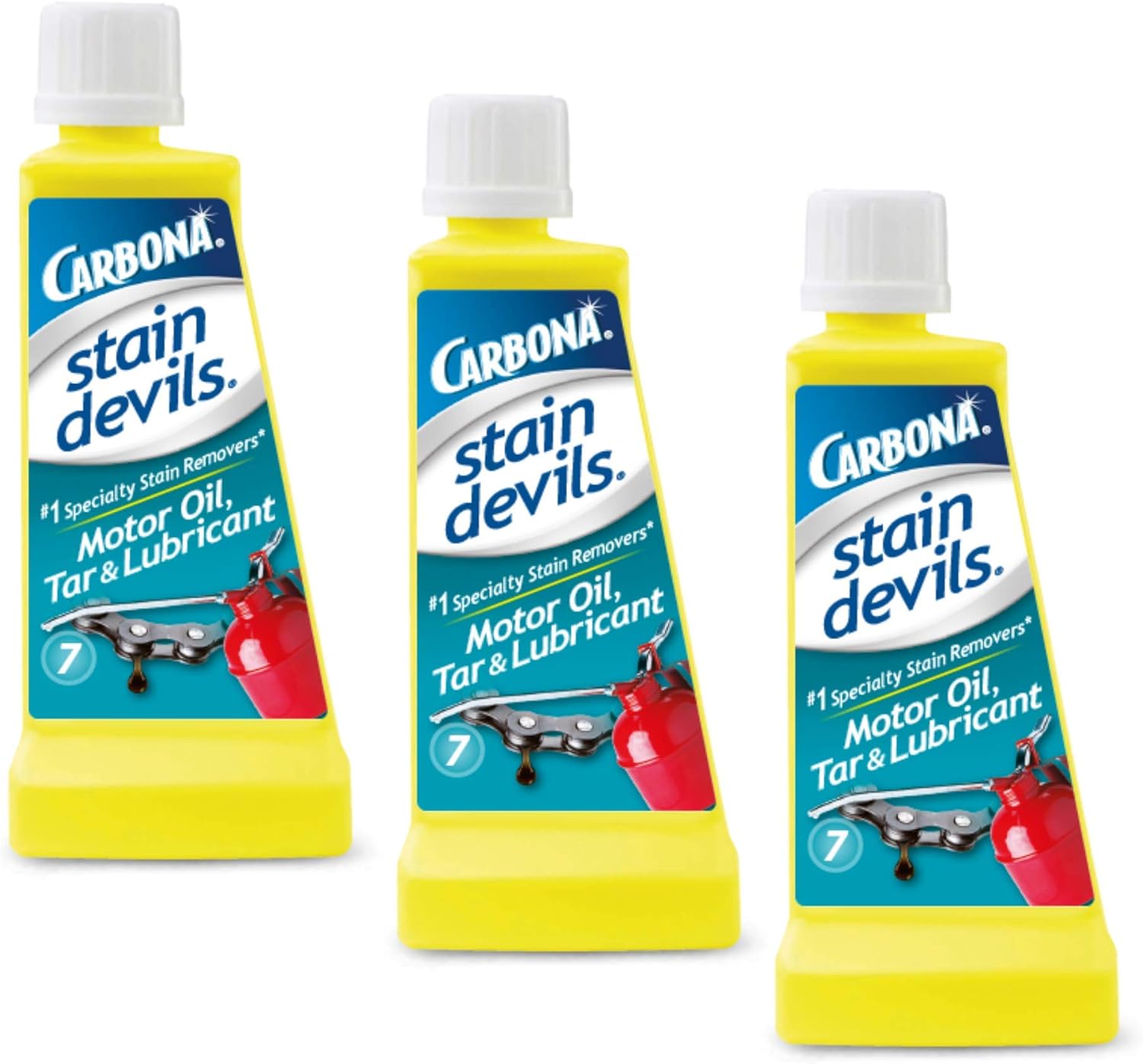 Carbona Stain Devils 7 - Motor Oil Tar Lubricant Remover
