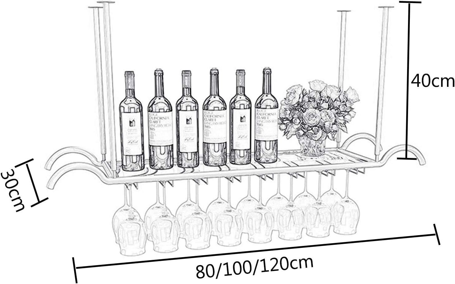 Modern Ceiling Wine Storage Display Rack