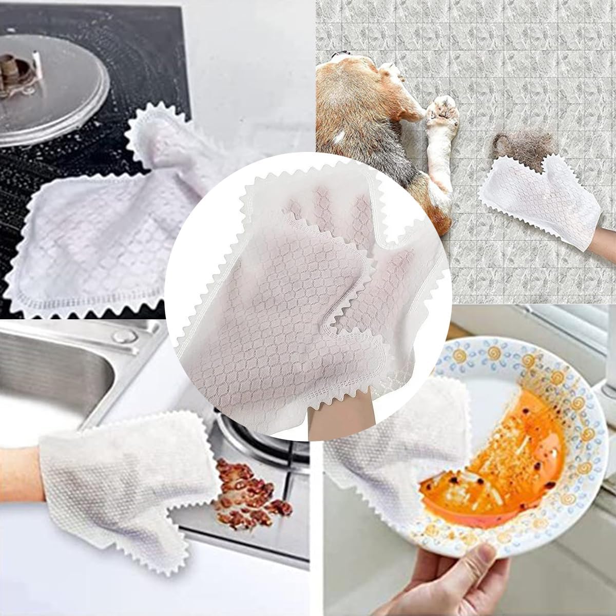 Leiteea Multi-Purpose Washable Dusting Gloves 1
