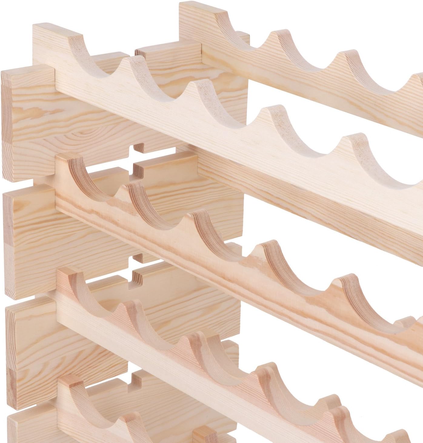 Smartxchoices 96 Bottle Freestanding Wine Rack