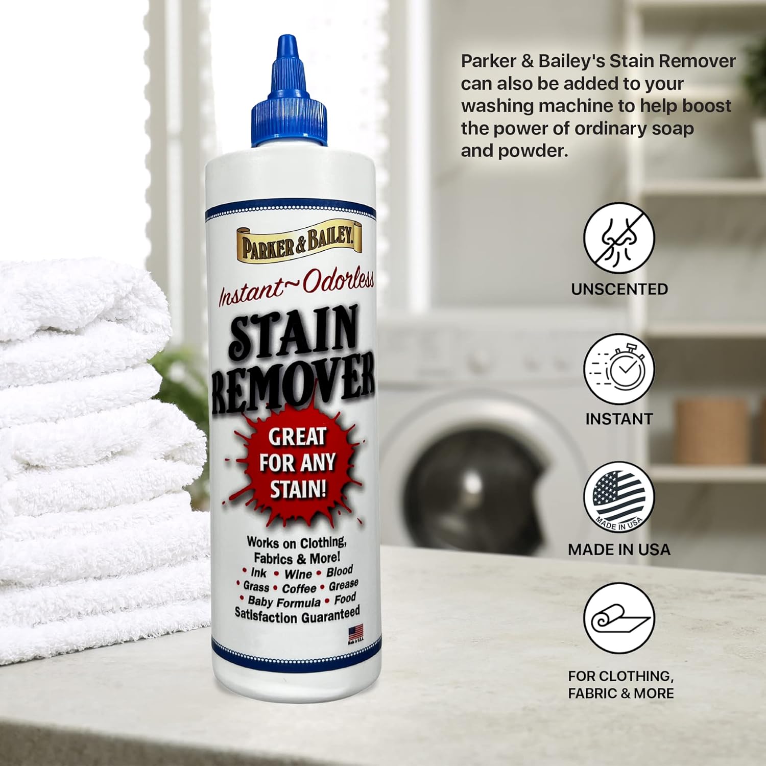Parker Bailey Liquid Stain Remover - 8oz