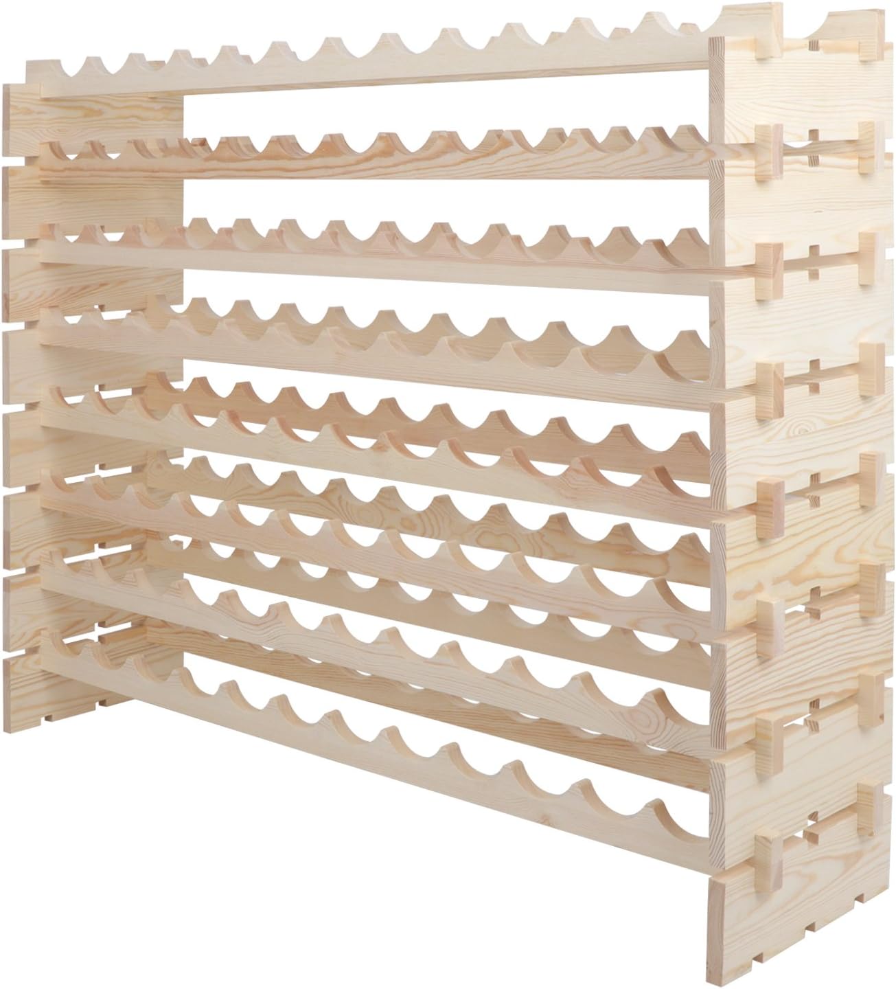 Smartxchoices 96 Bottle Freestanding Wine Rack