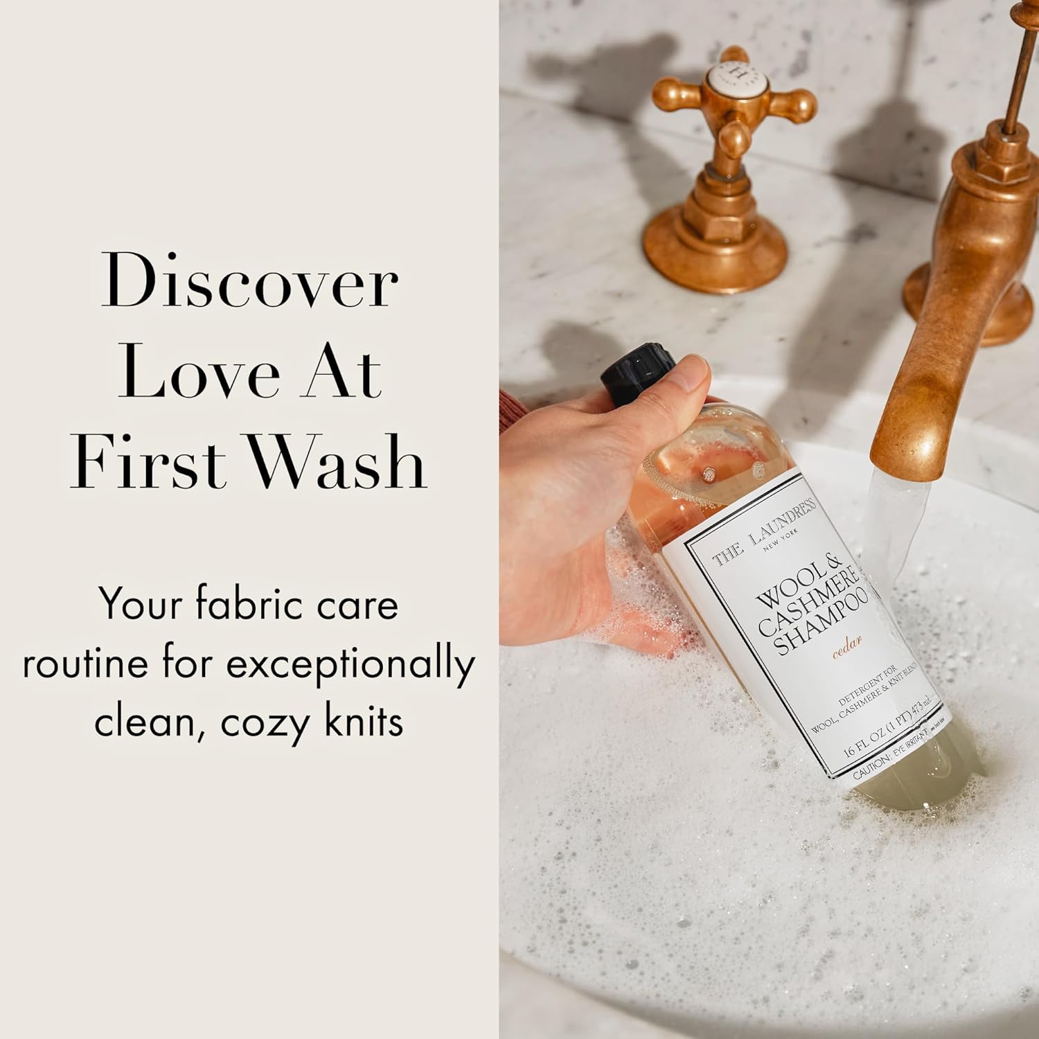 The Laundress Wool Cashmere Shampoo Cedar Scent 16 Fl Oz