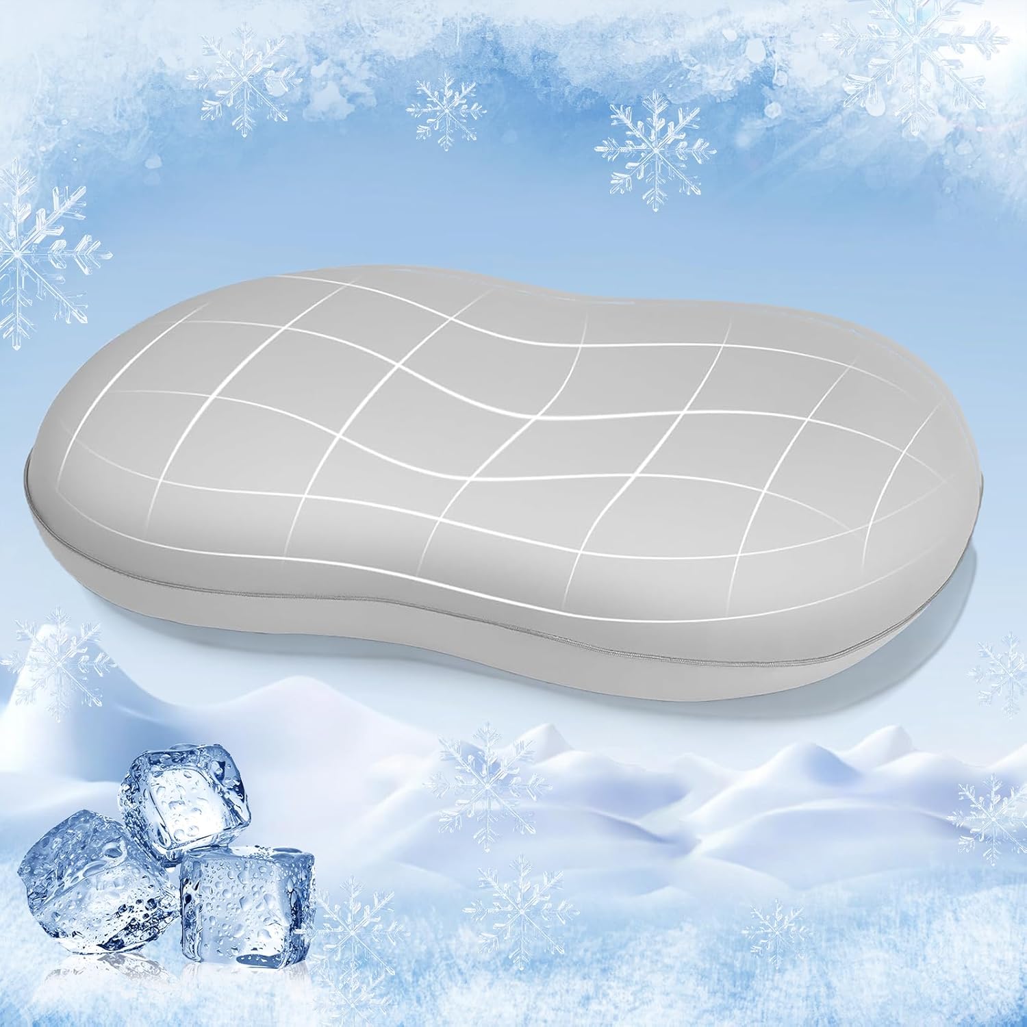 Elegear Cooling Pillow for Neck Pain Relief