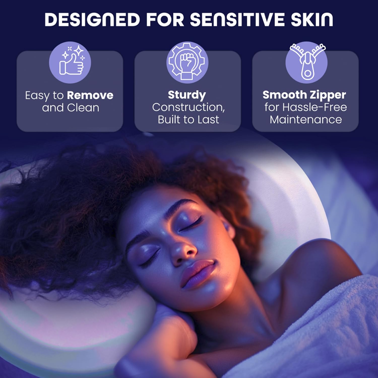 SleepLab Patented Atmos Cervical Pillow for Neck Pain Relief