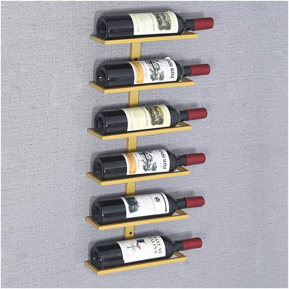 Suuim Wall-Mounted Wine Rack for Kitchen Bar Wine Storage Display