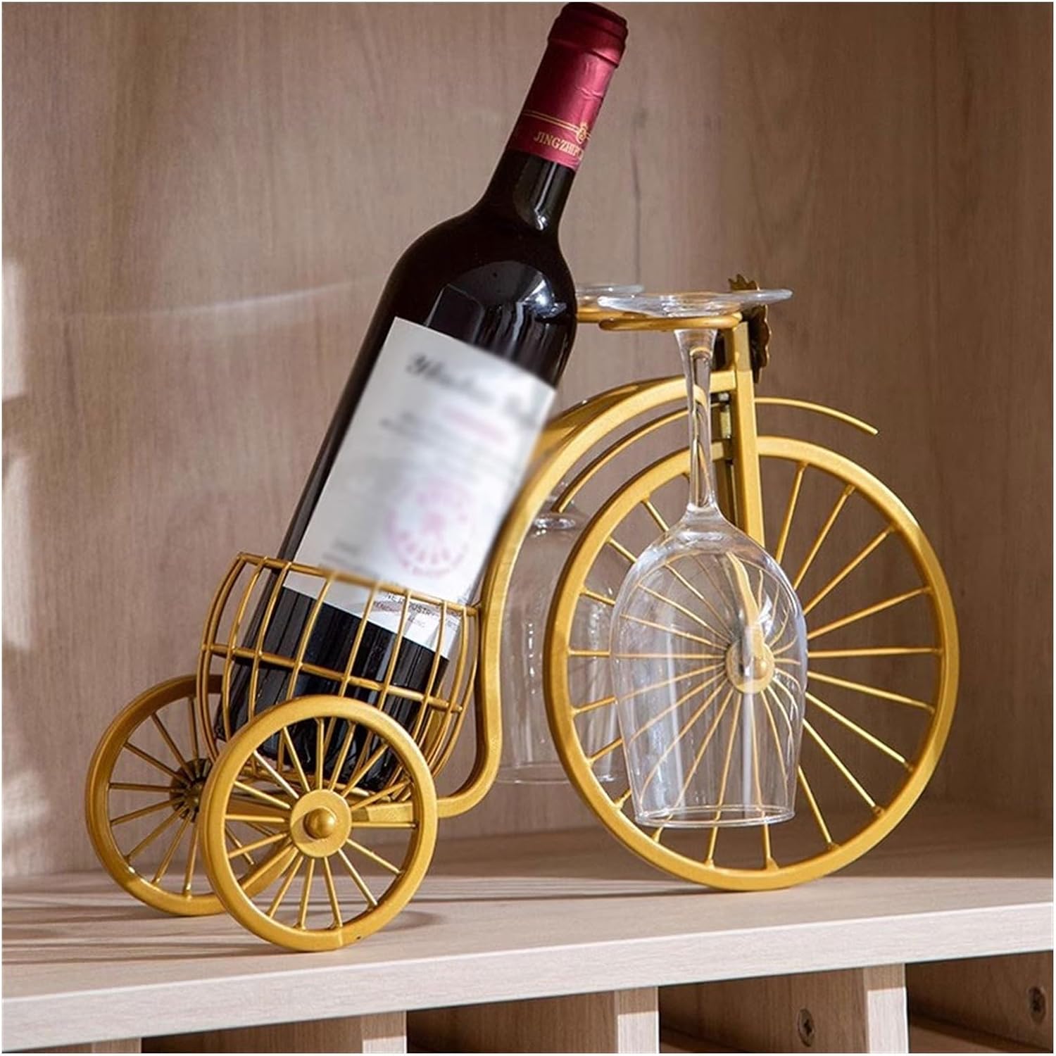 IBONSON Inverted Wine Rack Table Decoration