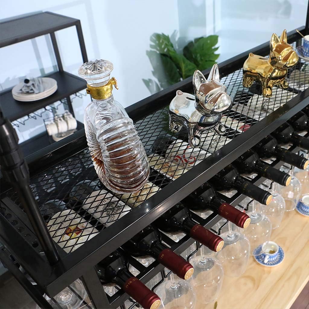 Wine Rack Ceiling Holder for Home and Bar